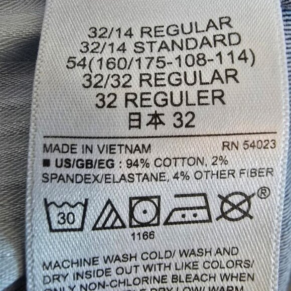 Gap Women's Classic Blue Denim Jeans Size 14 W32 Straight Leg High Rise Stretchy - Picture 10 of 13